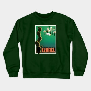 Israel, Poster. 1946 Crewneck Sweatshirt